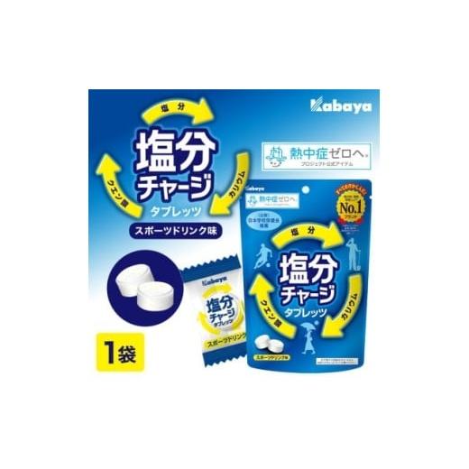 ふるさと納税 菓子 茨城県 常陸大宮市 カバヤ 塩分 チャージ タブレッツ 1袋 スポーツ ドリンク 味 カバヤ食品 ラムネ 熱中症対策 塩分補給 夏バテ防止 飴 あ…