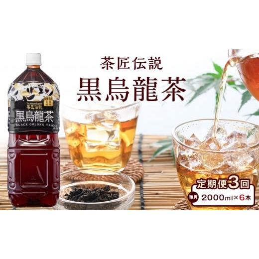 ふるさと納税 お茶類 和歌山県 海南市 [定期便 全3回 毎月発送]茶匠伝説 黒烏龍茶 2000ml×6本 定期便 全3回 毎月発送 [14,000円]