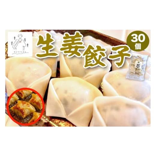 ふるさと納税 惣菜・レトルト 冷凍 奈良県 香芝市 生姜餃子30個入り|餃子 惣菜 ギョウザ ぎょうざ 点心 中華 3243