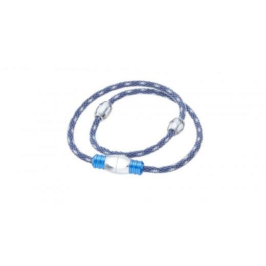 ふるさと納税 雑貨・日用品 神奈川県 横浜市 Lサイズ ザオラル・リカバリーネックレス NV/SI | 横浜市 Lサイズ 健康アクセサリー 血行促進 回復力向上 パフ…