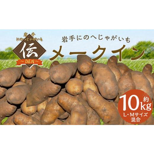 ふるさと納税 野菜類 じゃがいも 岩手県 二戸市 厳選品 岩手にのへじゃがいも「伝」メークイン (L・Mサイズ)10kg 2026年9月中旬から2027年2月下旬発送予定 …