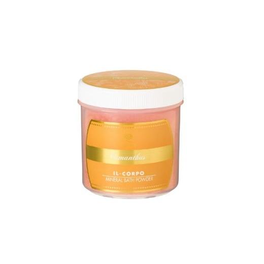 ふるさと納税 美容 千葉県 木更津市 イルコルポ ミネラルバスパウダーオスマンサス 600g 30回分 入浴剤 バスパウダー 金木犀 美肌 保湿 整肌 アロマ ミネラル …