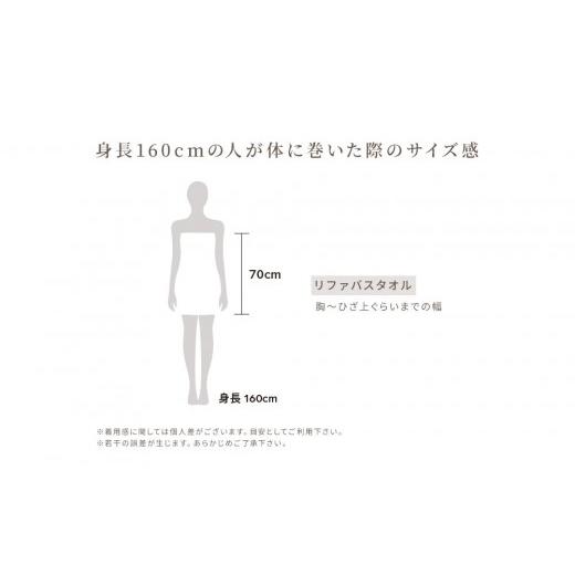 ふるさと納税 タオル・寝具 愛知県 名古屋市 リファバスタオル2枚セット ギフトセット バスタオル2枚 85,000円_8