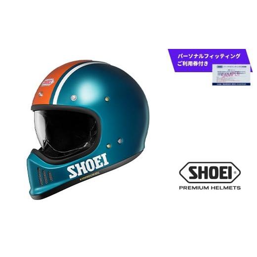 ふるさと納税 スポーツ・アウトドア 岩手県 一関市 SHOEI ヘルメット「EX-ZERO AVENTURE TC-2 (BLUE/ORANGE)」Lサイズ パーソナルフィッティングご利用券付 …
