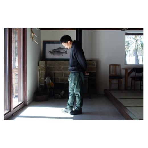 ふるさと納税 服 岩手県 一関市 マタギもんぺ カーキ・Lサイズ カーキLサイズ