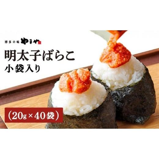 ふるさと納税 魚貝類 明太子 福岡県 篠栗町 やまや 明太子ばらこ小袋入り (20g×40)