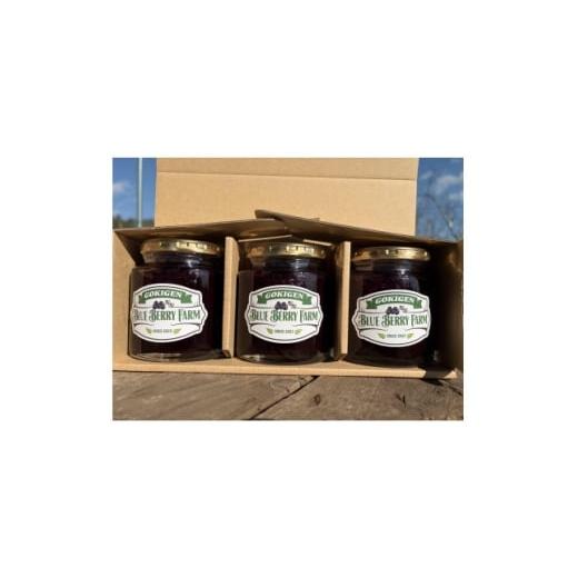 ふるさと納税 ジャム 神奈川県 愛川町 ごきげんブルーベリージャム3個セット 1707396