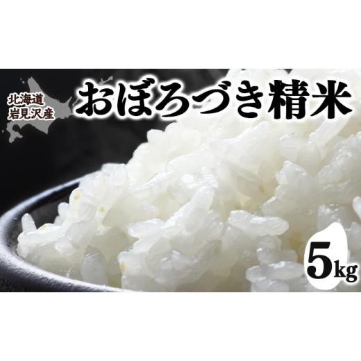 ふるさと納税 米 北海道 岩見沢市 令和7年産 北海道 岩見沢市産 おぼろづき 精米 5kg 沖縄・離島配送不可 5kg(5kg×1袋)