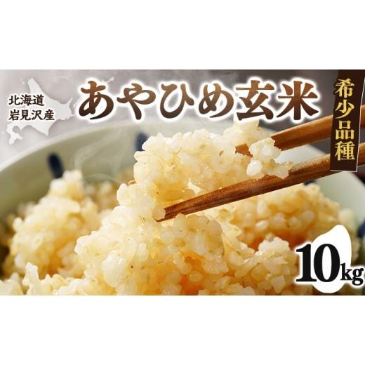 ふるさと納税 玄米 北海道 岩見沢市 令和7年産 北海道岩見沢市産 あやひめ玄米 10kg 沖縄・離島配送不可 10kg×1袋