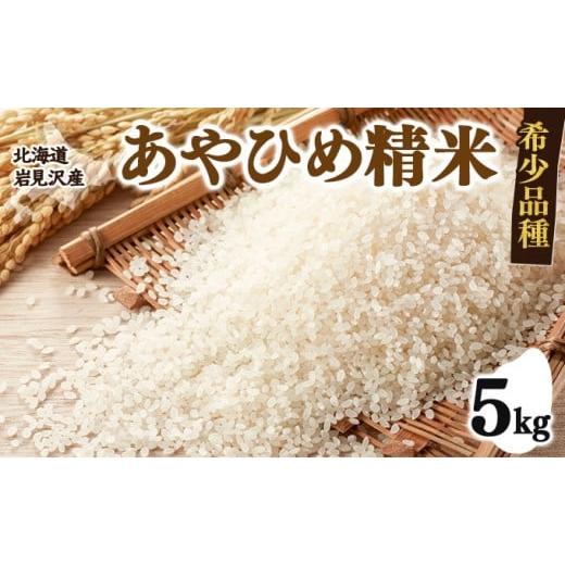 ふるさと納税 玄米 北海道 岩見沢市 令和7年産 北海道岩見沢市産 あやひめ精米 5kg 沖縄・離島配送不可 5kg×1袋