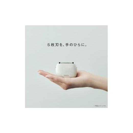 ふるさと納税 美容・健康家電 滋賀県 彦根市 シェーバー パナソニック ラムダッシュ パームイン 5枚刃 ES-PV6A-W マーブルホワイト ハイグレードモデル | 電気…の画像