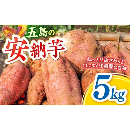 ふるさと納税 野菜類 サツマイモ 長崎県 五島市  2026年11月より発送 潮風と火山灰土が育てた島さつまいも『安納芋』5kg 五島市／あわたに農園 PGO006の画像