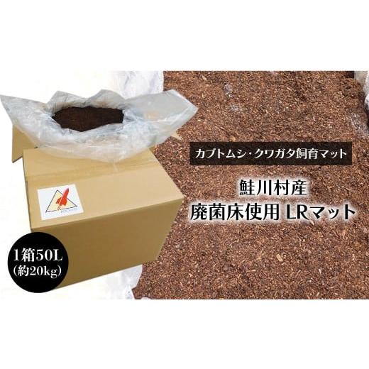 ふるさと納税 雑貨・日用品 山形県 鮭川村 [カブトムシ・クワガタ飼育マット] 鮭川村産 廃菌床使用 LRマット