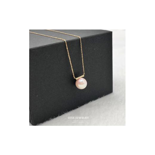 ふるさと納税 アクセサリー ペンダント 三重県 伊勢市 2013 K18YG ダイヤモンド0.03ct アコヤ真珠ペンダント8.0mmup 真珠 ネックレス ペンダント アコヤ真…