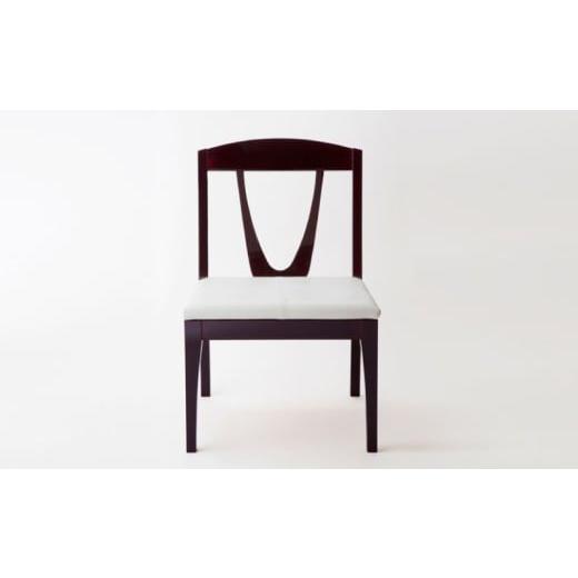 ふるさと納税 家具 滋賀県 彦根市 漆塗り 椅子 1脚 いす イス チェア 塗り 伝統 工芸 技術 ケヤキ 皮張り 塗り椅子 天然 天然木 最高級 伝統工芸 黒漆 ロイロ…