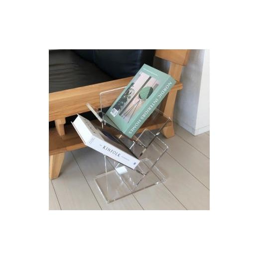 ふるさと納税 雑貨・日用品 インテリア 神奈川県 川崎市 ブックシェルフ アクリル製 1台 川崎市自社工場一貫生産品