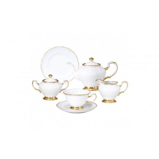 ふるさと納税 食器・グラス ティーカップ 神奈川県 横浜市 ホワイトマスターピース23ピースティーセット[大倉陶園]