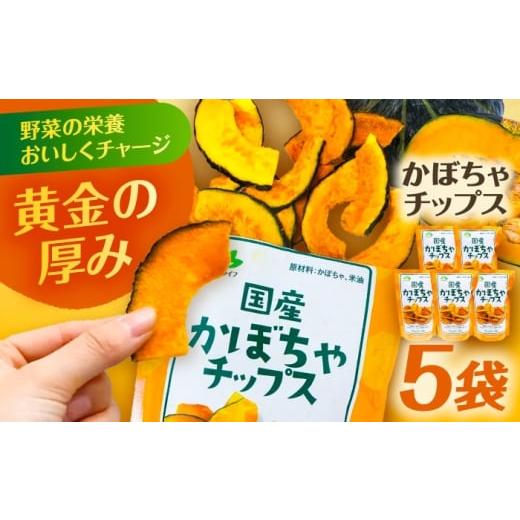 ふるさと納税 野菜類 愛知県 愛西市 かぼちゃチップス 30g×5袋 野菜 チップス スナック 菓子 愛西市 / 清水食品株式会社