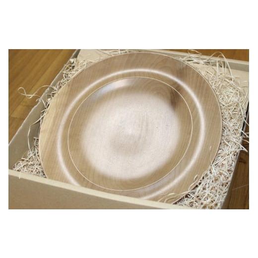 ふるさと納税 食器・グラス 皿 福島県 金山町 金山町オリジナルプロダクト「SAI」の木製皿の画像