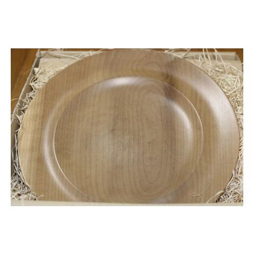 ふるさと納税 食器・グラス 皿 福島県 金山町 金山町オリジナルプロダクト「SAI」の木製皿の画像