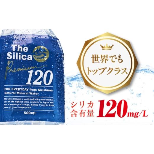 ふるさと納税 水・ミネラルウォーター 500mL〜999mL 大阪府 高槻市  全3回定期便 2ヵ月に1回お届け 水 霧島シリカ温泉水 The Silica Premium120 （ザシリカプ…の画像