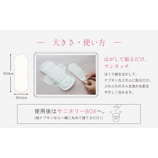 ふるさと納税 雑貨・日用品 宮城県 白石市  定期便：9回 使い捨て布ナプキン FREENA フリーナ 18cm （テープ付）レギュラーサイズ 12枚入 | ナプキン 布ナプキ…の画像