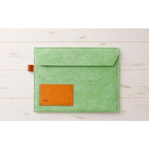 ふるさと納税 小物 大阪府 阪南市 felle Smart-M ドキュメントファイル/iPadケース B5対応サイズ GREEN B5 ケース 小物 日用品 生活雑貨 ドキュメントファイ…