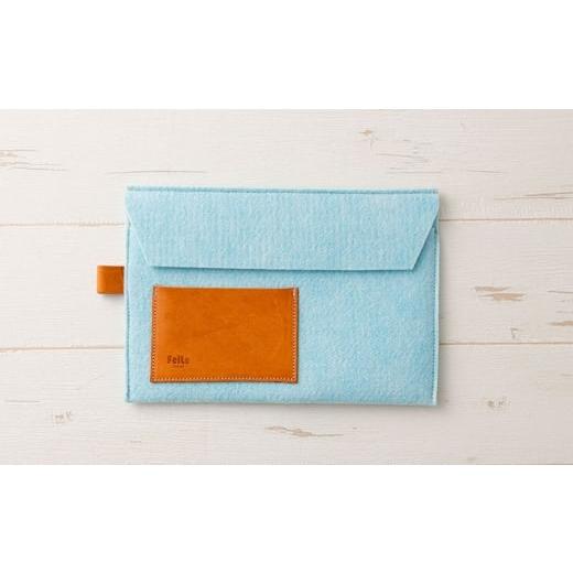 ふるさと納税 小物 大阪府 阪南市 felle Smart-S ドキュメントファイル/iPadminiケース B6対応サイズ SKYBLUE B6 ケース 小物 日用品 生活雑貨 ドキュメント…