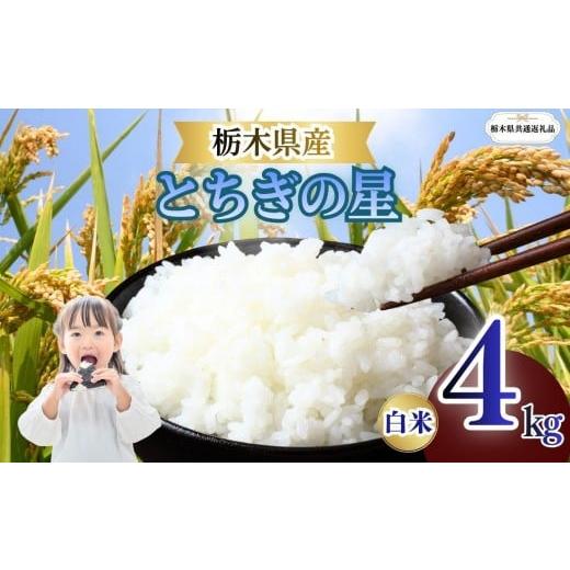 ふるさと納税 米 コシヒカリ 栃木県 矢板市 とちぎの星 精米 4kg | 栃木県 矢板市