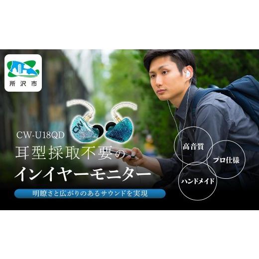 ふるさと納税 TV・オーディオ・カメラ 埼玉県 所沢市 カナルワークス ユニバーサルIEM CW-U18QD | イヤホン インイヤーモニター IEM ユニバーサルIEM ハンドメ…