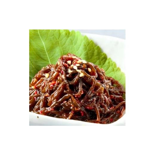 ふるさと納税 加工品等 キムチ 沖縄県 伊是名村 伊是名島産のもずくキムチ 280g×3パック 1700208