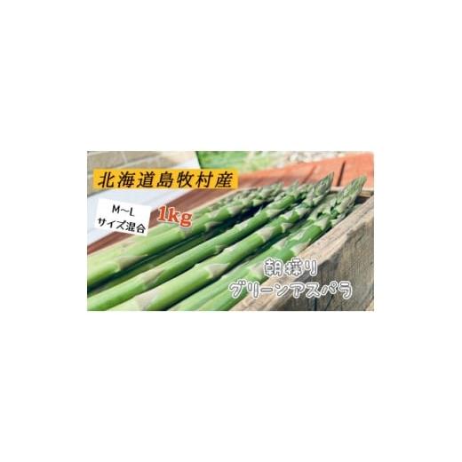 ふるさと納税 野菜類 アスパラガス 北海道 島牧村 先行予約 島牧村産露地栽培アスパラガス 1kg(M〜Lサイズ混合) 2026年5月上旬〜発送予定 1704919