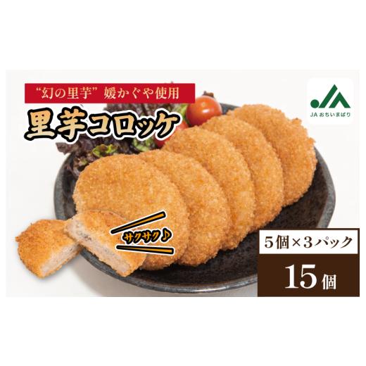 ふるさと納税 惣菜・レトルト 冷凍 愛媛県 今治市 媛かぐやコロッケ 5個入り×3パック V002250HIME