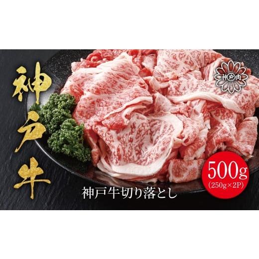 ふるさと納税 牛肉 すき焼き 兵庫県 朝来市 神戸牛 切り落とし 500g(250g×2P)神戸ビーフ 神戸牛 但馬牛 世界農業遺産 ブランド和牛 国産 和牛 牛肉 お肉 赤…