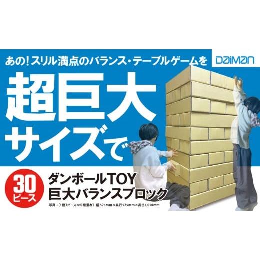 ふるさと納税 雑貨・日用品 玩具 静岡県 小山町 ダンボールTOY「巨大バランスブロック」 | ダンボール おもちゃ 玩具 トイ 知育 知育玩具 室内遊具 おうち時間…の画像