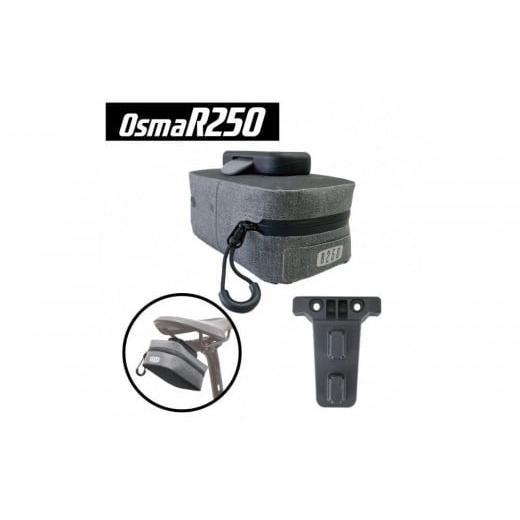 ふるさと納税 自転車 大阪府 堺市 OsmaR250 防水サドルバッグミニ グレー/ブラック