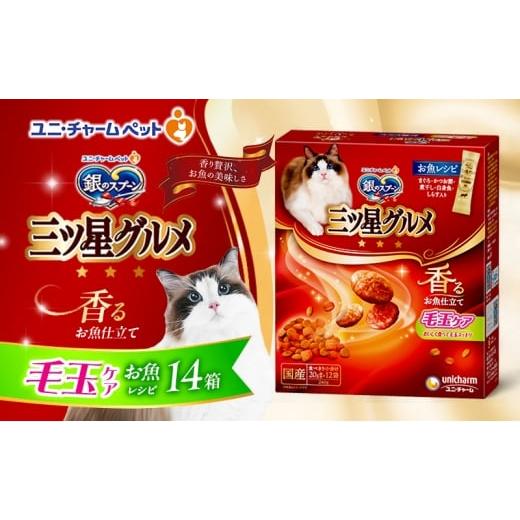 ふるさと納税 雑貨・日用品 兵庫県 伊丹市 銀のスプーン三ツ星グルメ 香るお魚仕立て毛玉ケア お魚レシピ 240g×14 ペットフード キャットフード 猫のごはん …