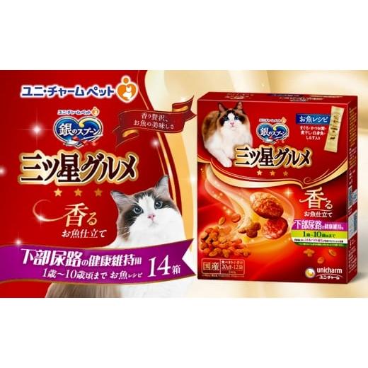 ふるさと納税 雑貨・日用品 兵庫県 伊丹市 銀のスプーン三ツ星グルメ 香るお魚仕立て下部尿路の健康維持用 1歳〜10歳頃までのお魚レシピ 240g×14箱 ペットフ…