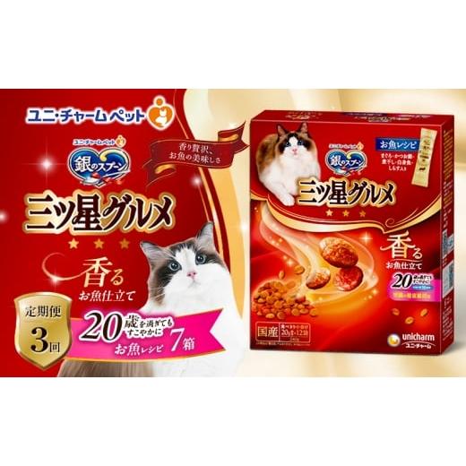 ふるさと納税 雑貨・日用品 兵庫県 伊丹市 定期便3回 銀のスプーン三ツ星グルメ 香るお魚仕立て20歳を過ぎてもすこやかに お魚レシピ 240g×7箱 3ヶ月連続お…