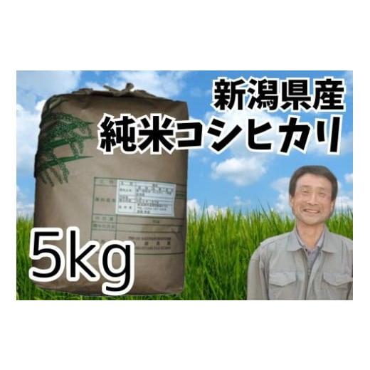 ふるさと納税 米 コシヒカリ 新潟県 阿賀野市 令和7年産 新潟県産 純米コシヒカリ 5kg さいとう農園 白米 精米 米 こめ ごはん コシヒカリ こしひかり 1G1701…