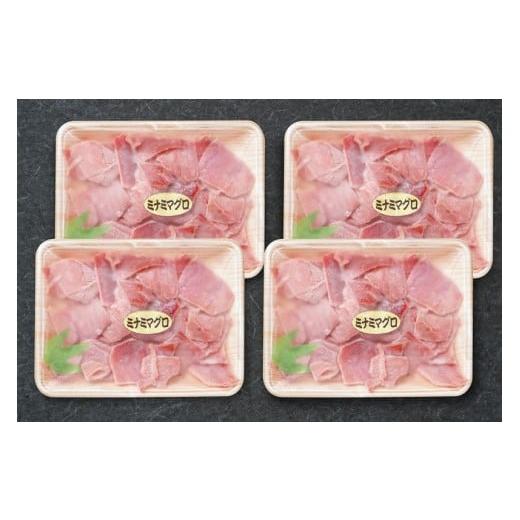 ふるさと納税 マグロ 静岡県 焼津市 a17-135 天然 みなみ鮪切り落としセット250g×4P