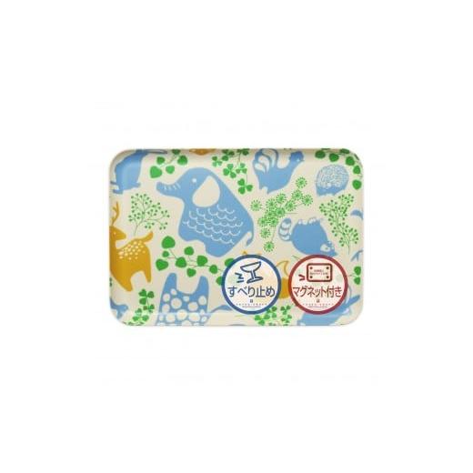 ふるさと納税 雑貨・日用品 和歌山県 那智勝浦町 TATSU-CRAFT マグネットトレー M 33cm どうぶつ すべり止め付き [Tk1085]