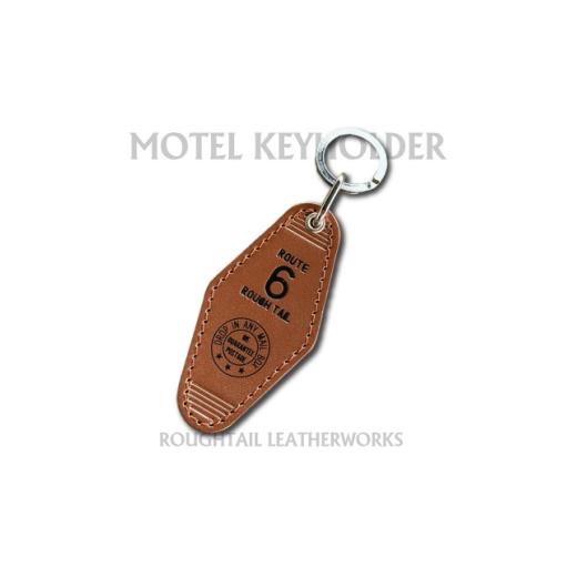 ふるさと納税 雑貨・日用品 茨城県 ひたちなか市 ラフテール 栃木レザー製牛革使用 モーテルキーホルダー ブラス×ブラック 1712383