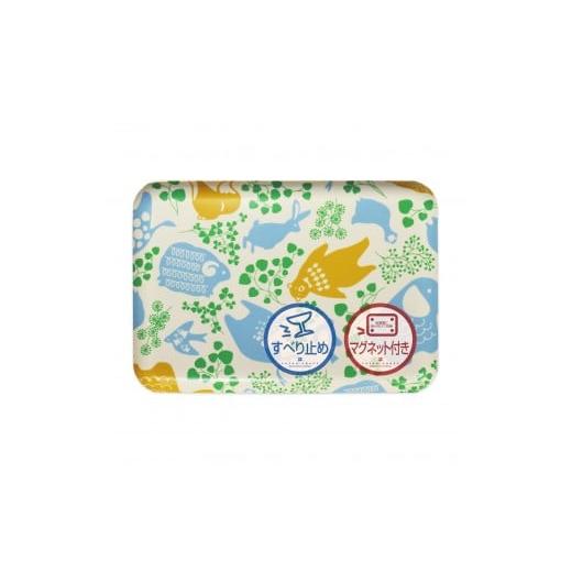 ふるさと納税 雑貨・日用品 和歌山県 九度山町 TATSU-CRAFT マグネットトレー L 39cm どうぶつ すべり止め付き [Tk1116]