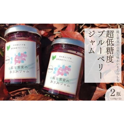 ふるさと納税 ジャム 栃木県 茂木町 ブルーベリージャム 超低糖度 2本(130g/1瓶×2) 茂木町産 | ブルーベリー ぶるーべりー ぶるーべりーじゃむ フルーツ 果…