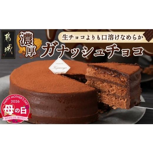 ふるさと納税 菓子 チョコレート 宮崎県 都城市 母の日 風味豊かなガナッシュチョコ15cm 5月7日〜10日お届け _LE-7601-MG_(都城市) チョコレートケーキ 5号 5…