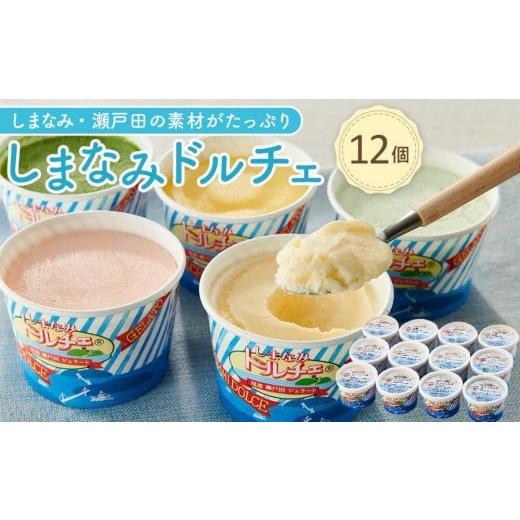 ふるさと納税 アイス・ヨーグルト ジェラート 広島県 尾道市 4月発送 ジェラート12個 しまなみ・瀬戸田の素材がたっぷり 2026年4月発送