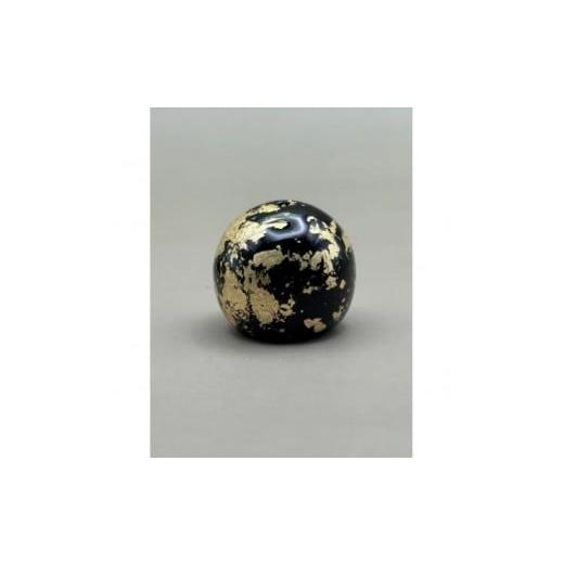 ふるさと納税 陶磁器・漆器・ガラス 和歌山県 九度山町 お香立て 漆黒金箔 [NF255] 漆黒金箔