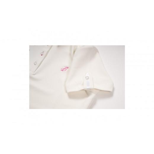 ふるさと納税 服 女 愛知県 名古屋市 BUNCUREY　ゴルフウェア　半袖ポロシャツ（BL23SS-01-505）ブラック／サイズ1 ブラック／サイズ1の画像