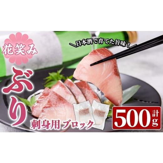 ふるさと納税 旬の鮮魚等 大分県 佐伯市 花笑み ぶり 刺身 (500g) 個包装 花笑み 刺し身 国産 ブリ ぶり 鰤 冷蔵 簡単調理 大分県 佐伯市 小分け MU01 マルハ…